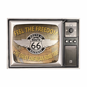 CUADRO METAL TV