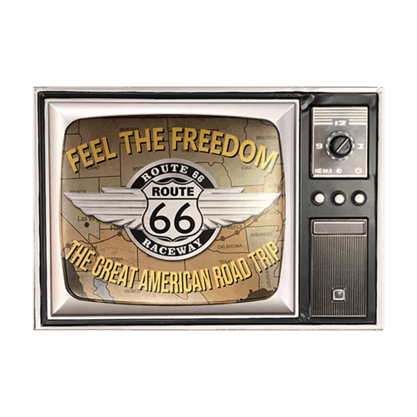 CUADRO METAL TV